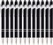12 Pieces Black Ballpoint Pen with Stylus Tip, 2 in 1 Stylus Pen, Premium Metal Stylus Pen for Touch Screens, Black Ink, 1.0 mm Medium Point(12 Black)